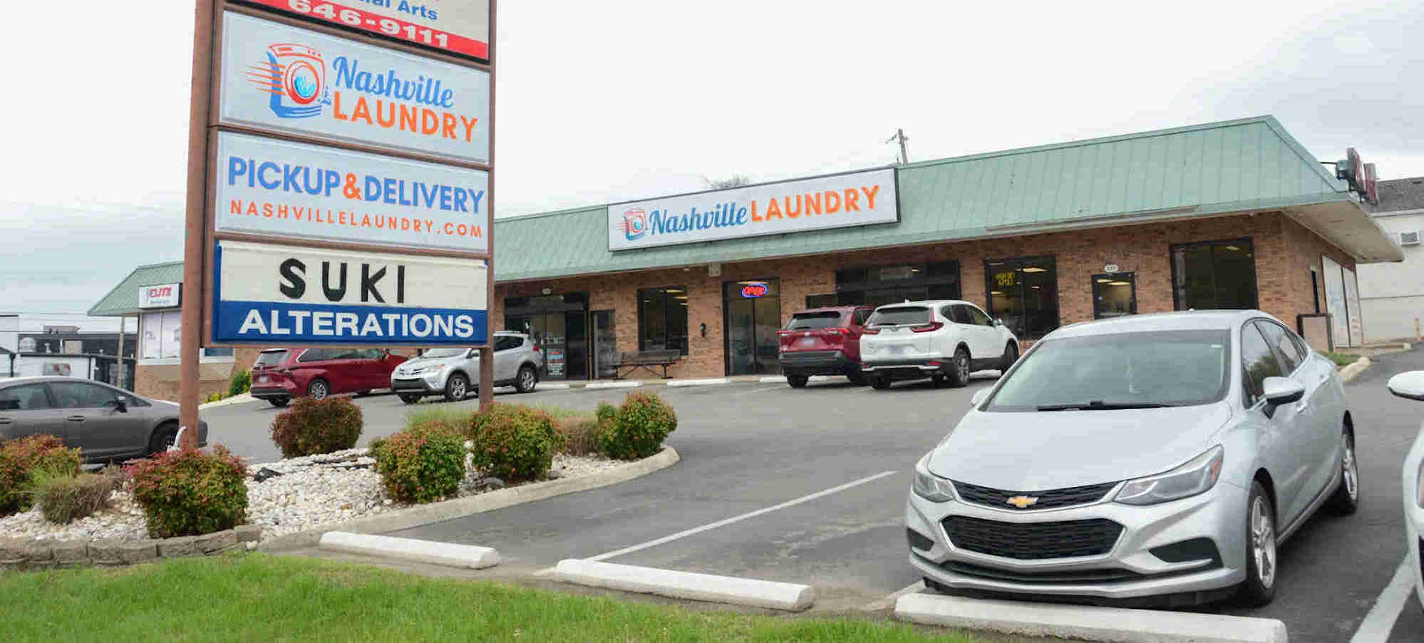 Nashville Laundry in Bellevue TN - Front of Building